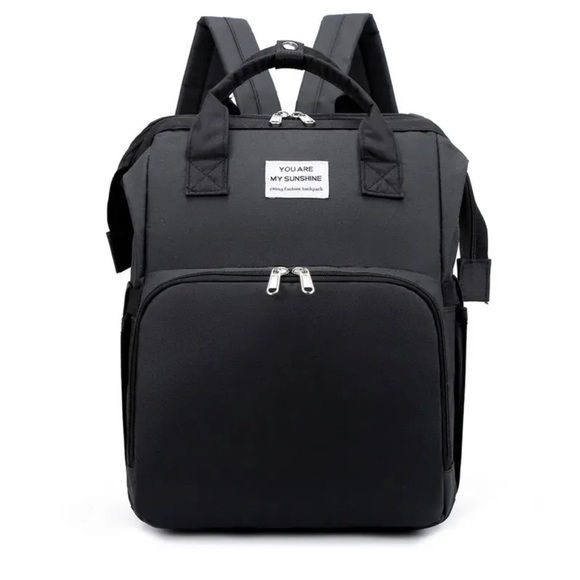 Diaper Bag Backpack Baby Diaper Baby Shower Gifts Multifunctional in Black New - Picture 3 of 12